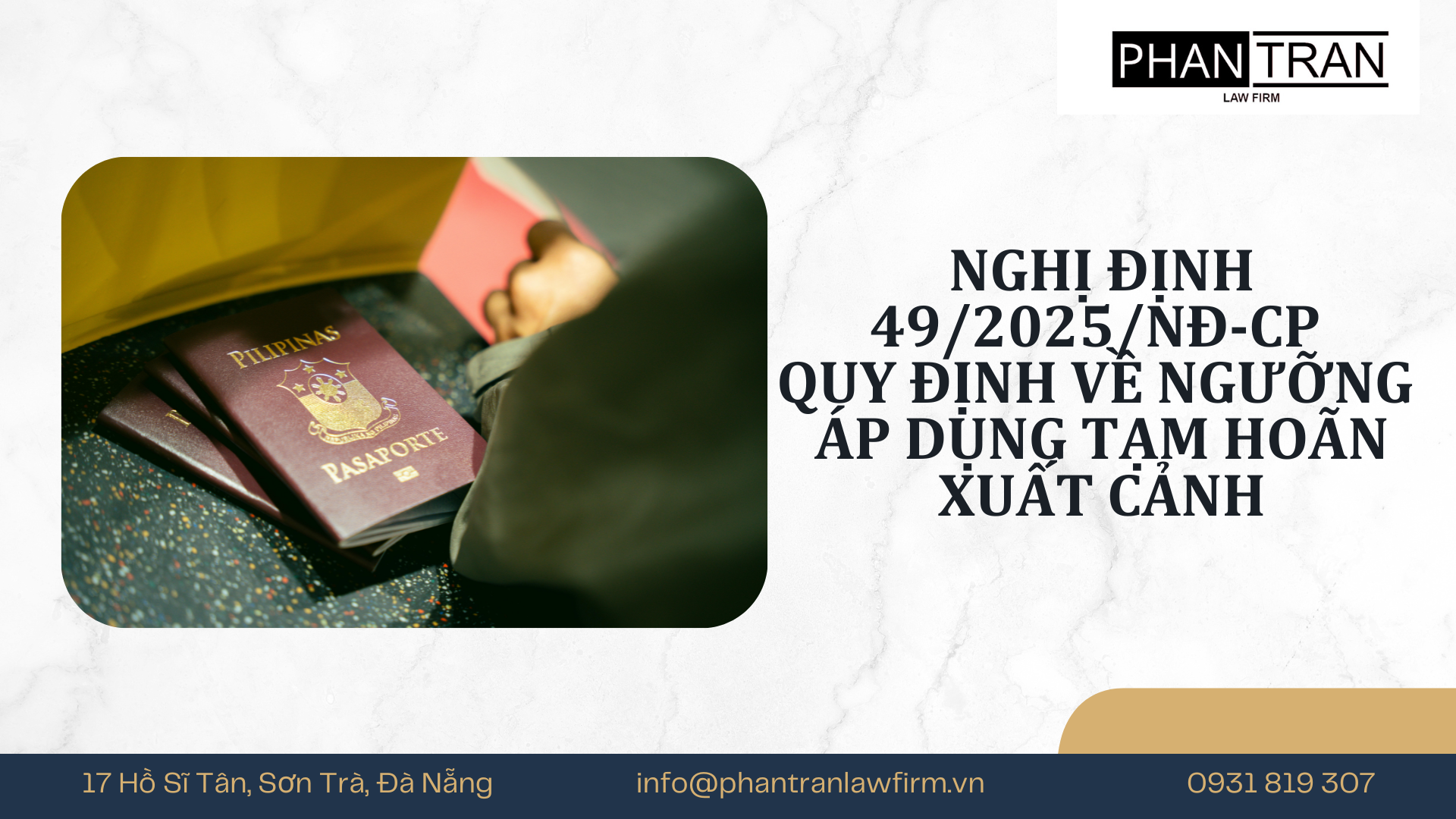 Nghị định 49/2025/NĐ-CP Quy định về ngưỡng áp dụng tạm hoãn xuất cảnh