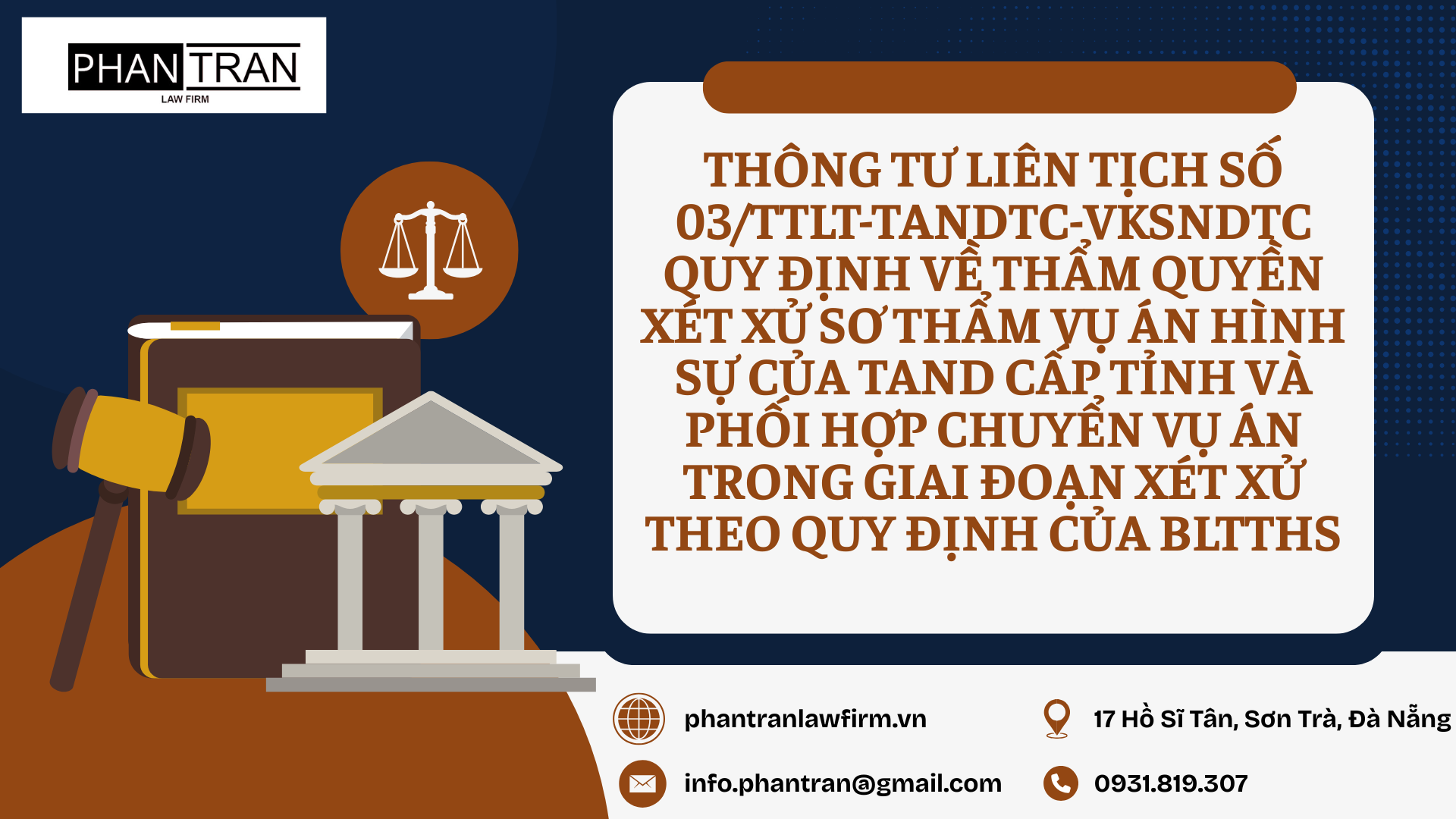 Thông tư liên tịch số 03/TTLT-TANDTC-VKSNDTC quy định về thẩm quyền xét xử sơ thẩm vụ án hình sự của TAND cấp tỉnh và phối hợp chuyển vụ án trong giai đoạn xét xử theo quy định của BLTTHS