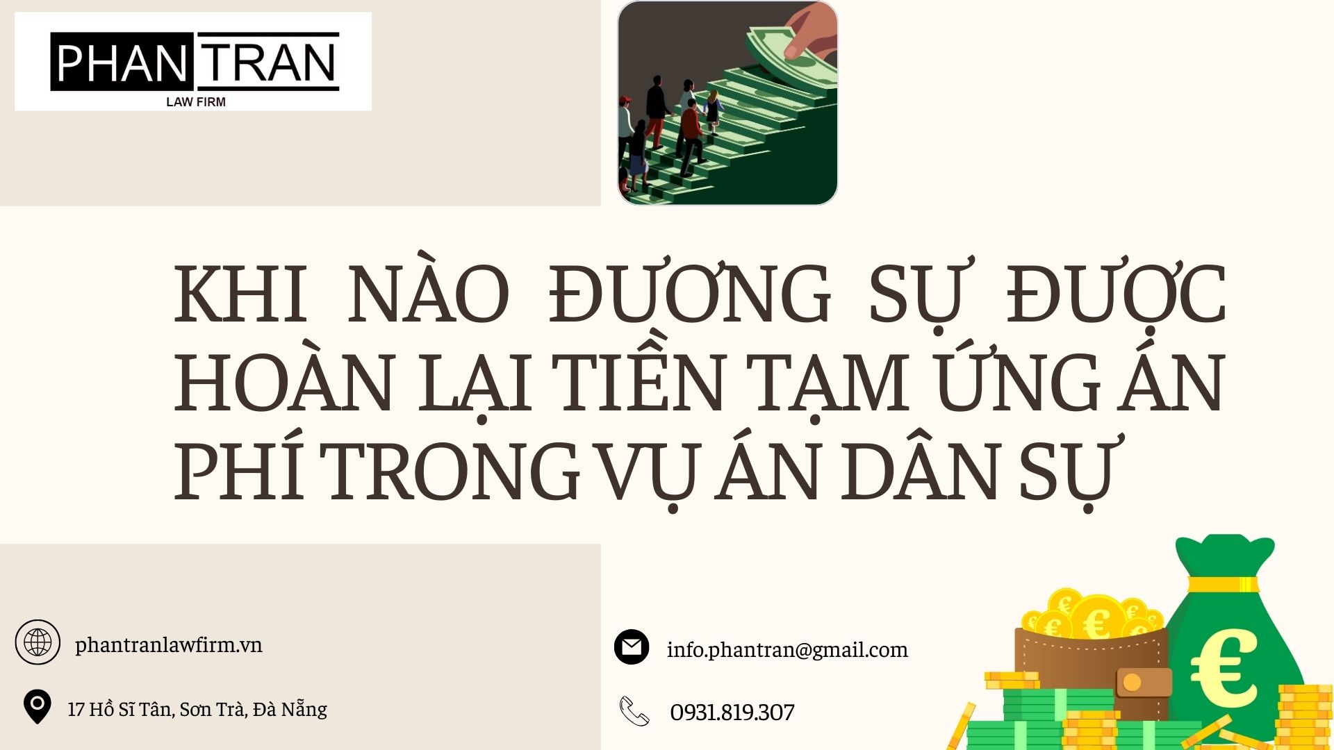 Khi nào đương sự được hoàn lại tiền tạm ứng án phí trong vụ án dân sự? Thủ tục hoàn lại tiền tạm ứng án phí như thế nào?