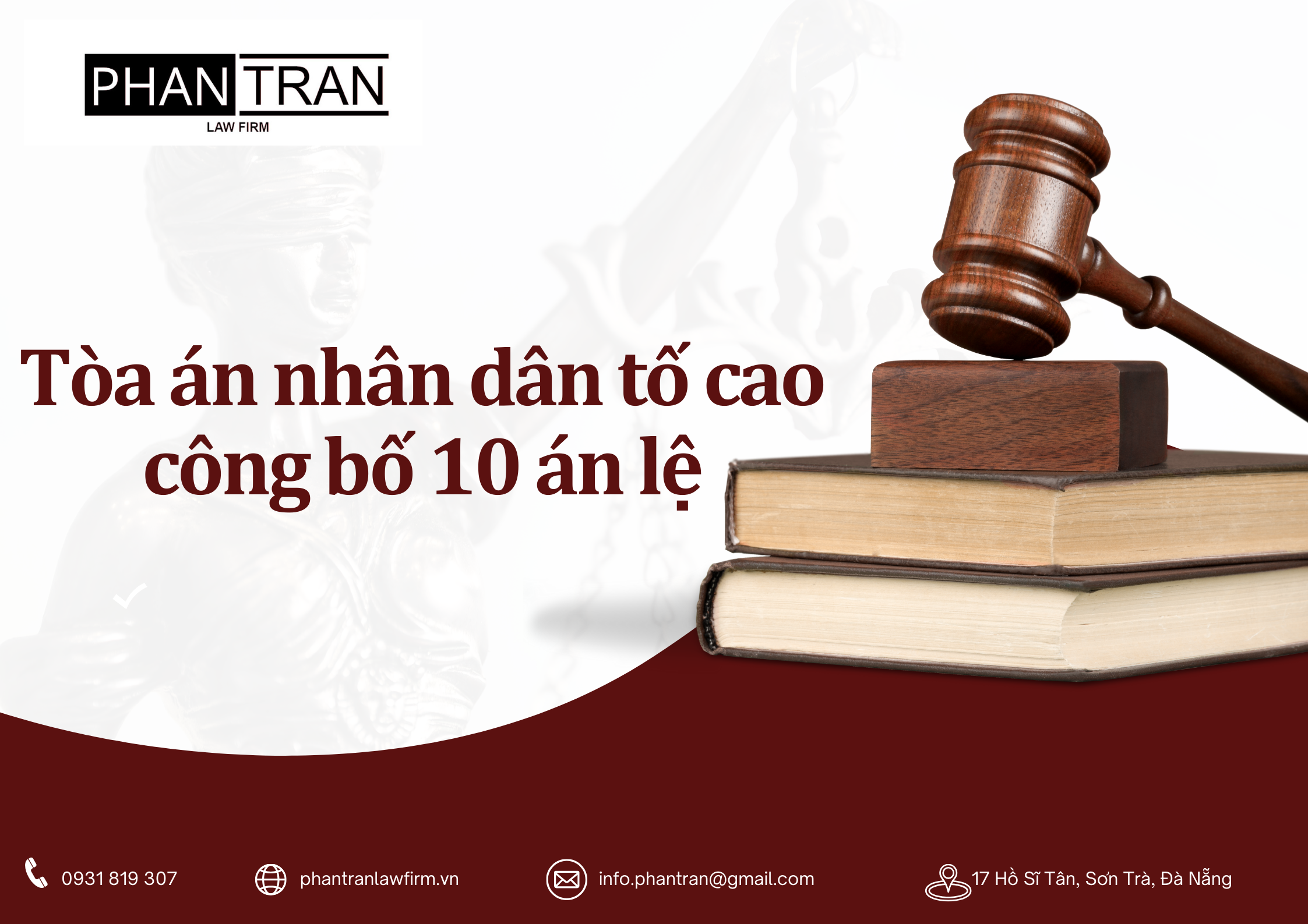 Tòa án nhân dân tố cao công bố 10 án lệ