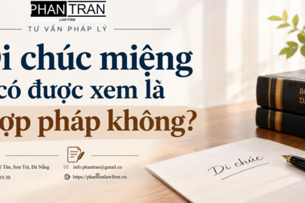 Di chúc miệng có được xem là hợp pháp không?