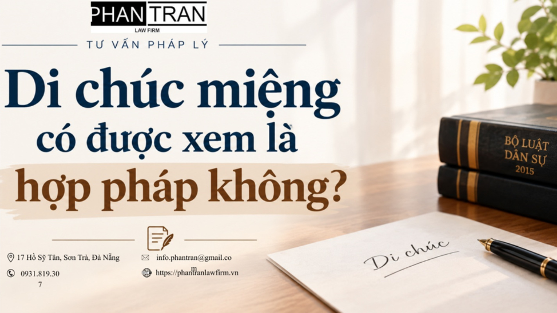 Di chúc miệng có được xem là hợp pháp không?